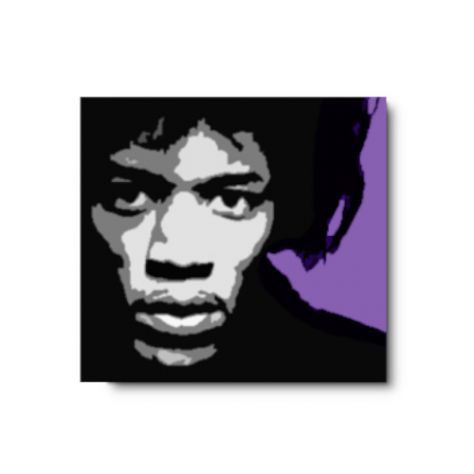 Jimi Hendrix dipinto a mano pop art - Foto 2