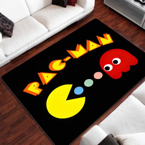 TAPPETO PACMAN VINTAGE VIDEOGAME PAC-MAN CARPET - Foto 5