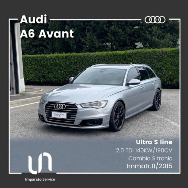 AUDI A6 Avant 2.0 TDI 190 CV ultra S tronic rif. 24166641