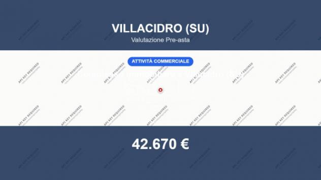 Immobile in asta di 165 m² in vendita a Villacidro