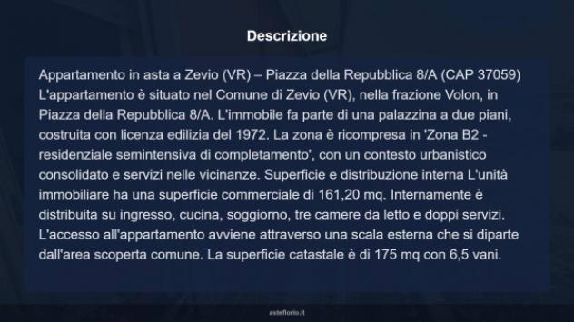 Immobile in asta di 161 m² con più di 5 locali in vendita a Zevio - Foto 13