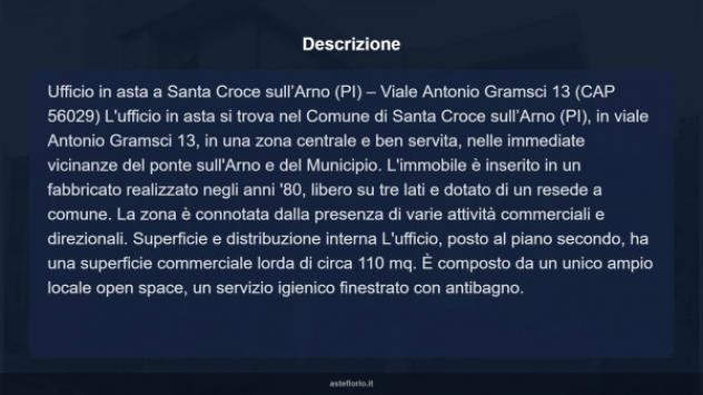 Immobile in asta di 110 m² in vendita a Santa Croce sull'Arno - Foto 3