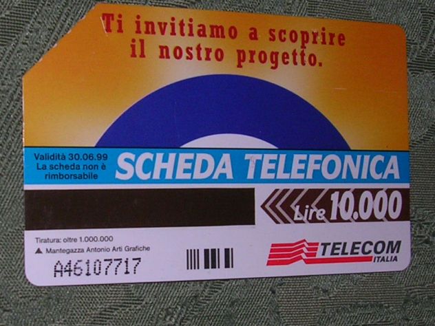 SCHEDA TELEFONICA ITALIA 53U