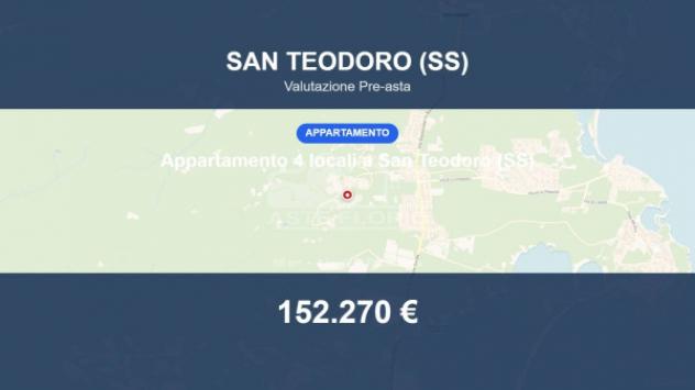 Immobile in asta di 68 m² in vendita a San Teodoro