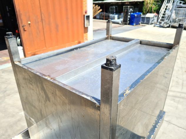 VARI TAVOLI DA LAVORO ACCIAIO INOX USATI - Foto 5