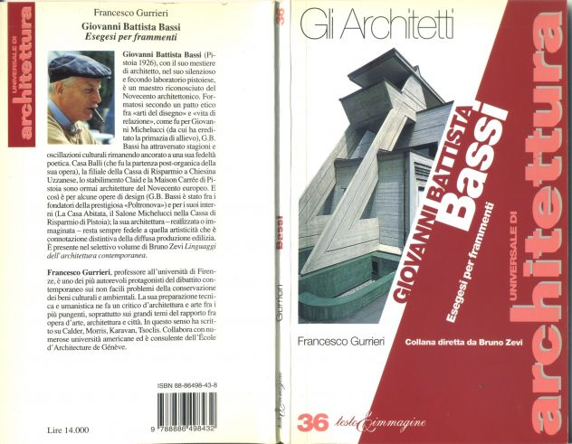 GIOVANNI BATTISTA BASSI UNIVERSALE DI ARCHITETTURA – GLI ARCHITETTI - Foto 3