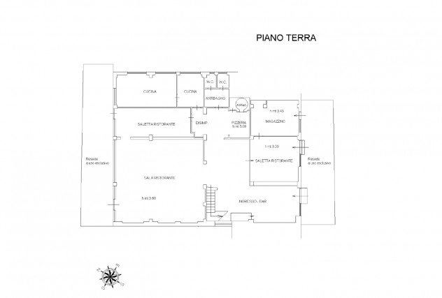 Locale comm.le/Fondo in vendita a Barga 375 mq Rif: 1426711 - Foto 9
