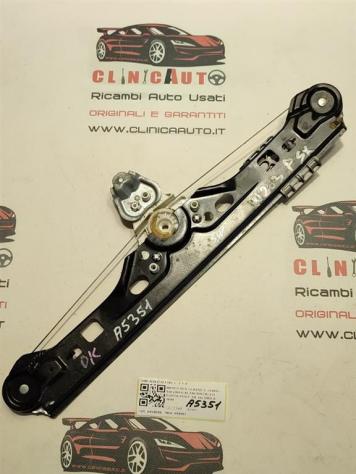 MECCANISMO ALZAVETRO POST. SX MERCEDES Classe C S. Wagon W203 A2037301146 646963 (0104)
