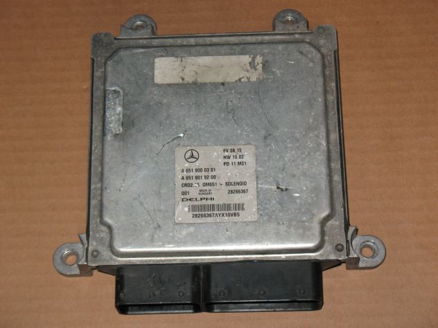 A6519000301 ECU CENTRALINA MERCEDES 2.2 CRD2.15 HW10.02 A6519019200 6519000301 - Foto 3