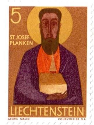 12 francobolli nuovi serie "Saints" Liechtenstein - Foto 3