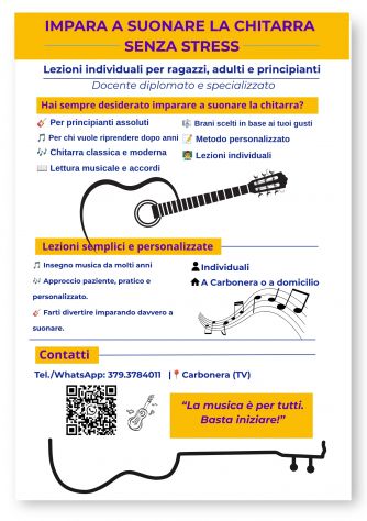 Impara a Suonare la Chitarra con un Docente Esperto
