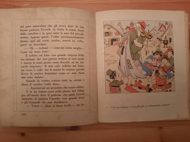 Raro libro illustrato di fiabe del 1920 completo di tutte le pagine - Foto 9
