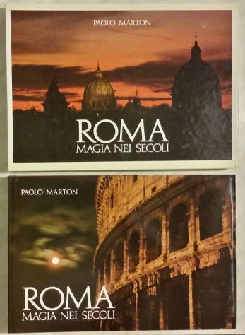 ROMA MAGIA NEI SECOLI DI G.PAOLO MARTON+COFANETTO EDITORIALE RIGIDO NUOVO 1983