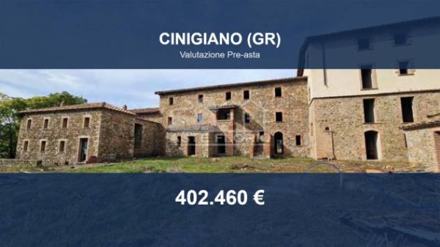 Immobile in asta di 1555 m² in vendita a Cinigiano