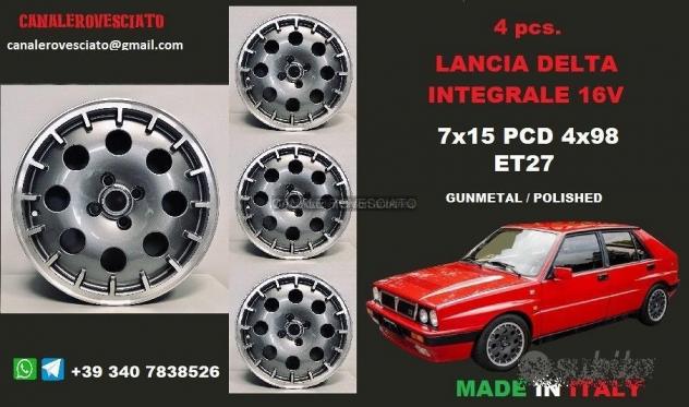 Cerchi 7 X 15 POLLICI 4X98 Lancia delta integrale