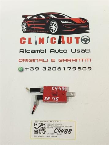 CENTRALINA AMPLIFICATORE JAGUAR XE Serie (X760) FK72-18C847-AA 204DTA diesel 1999 (15) - Foto 3