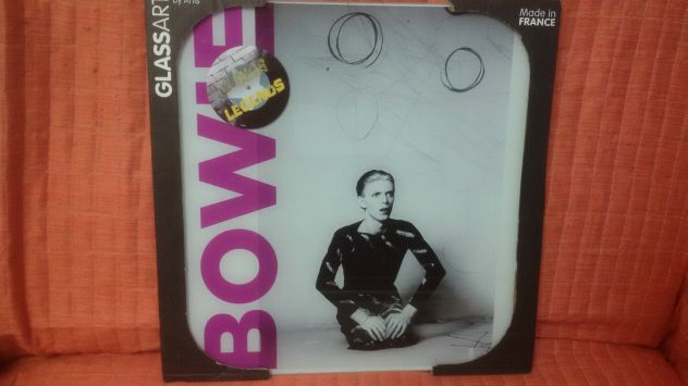 DAVID BOWIE ORIGINALE QUADRO VETRO - Foto 2