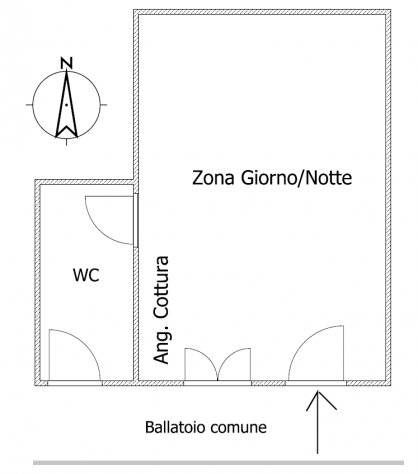 Monolocale in affitto a Milano - Foto 16