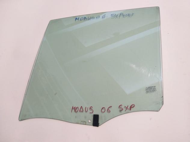 VETRO SCENDENTE POSTERIORE SINISTRO RENAULT Modus 2° Serie (06)