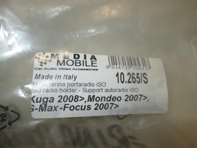 10.265/S MASCHERINA CENTRALE CRUSCOTTO CON CASSETTO PORTAOGGETTI AFTERMARKET FORD CMAX 1.6 D RICAMBIO NUOVO - Foto 2