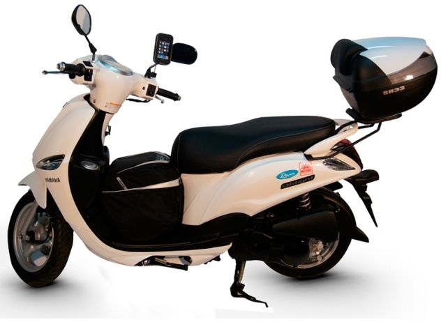 Bauletto Shad kappamoto per Yamaha D'Elight staffe parabrezza Biondi - Foto 4