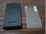 Custodia Sony Xperia E - C1505 pellicola