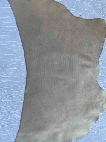 Pelle di vitello resinata polvere di platino – Sp. 1,8 - Foto 9