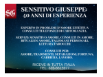 sensitivo Giuseppe per consulti di ogni tipo