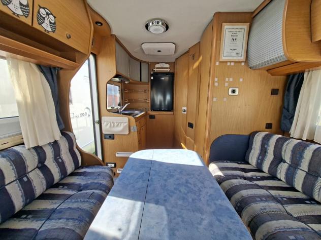 MOTORHOME LAIKA DUCATO DINETTE TRASVERSALE BASCULANTE GARAGE CLIMATIZZATORE FOTOVOLTAICO CAMPEGGIO CAMPER USATI GENERALI 1623 - Foto 10