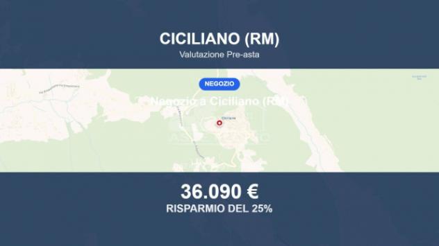 Immobile in asta di 102 m² in vendita a Ciciliano