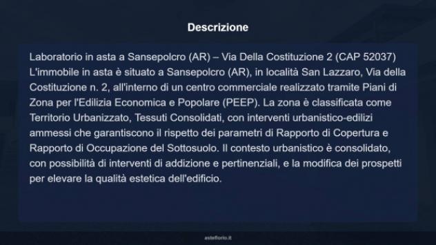 Immobile in asta di 558 m² in vendita a Sansepolcro - Foto 5
