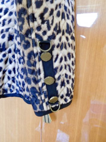 Giaccone donna CLUB VOLTAIRE leopardato imbottito Tg. M, made Italy - Foto 4