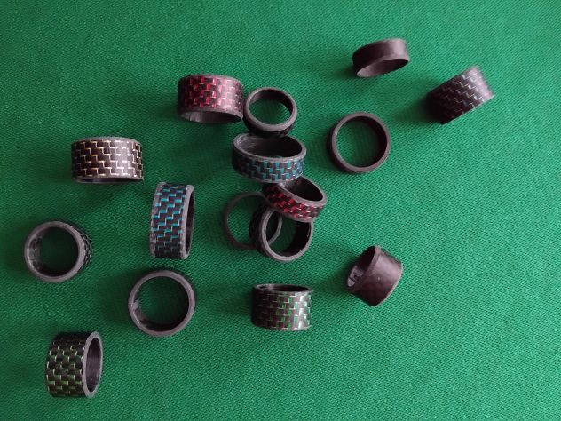 Anelli in fibra di carbonio