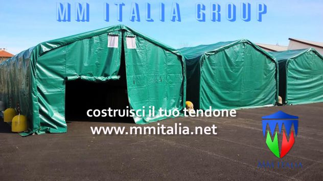 TENDONI PER AGRICOLTURA 8 X 16 X 3,96 Mt. € 3.284,00 i.e. MM Italia - Foto 2