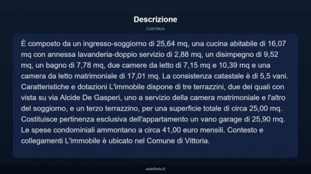 Immobile in asta di 111 m², box auto in vendita a Vittoria - Foto 4