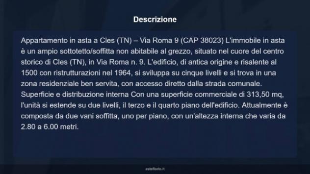 Immobile in asta di 313 m² in vendita a Cles - Foto 16