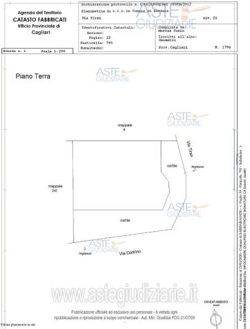IMMOBILI-IMMOBILE RESIDENZIALE-Via Cedrino n. 9 - Via Tirso n. 20 - Foto 9