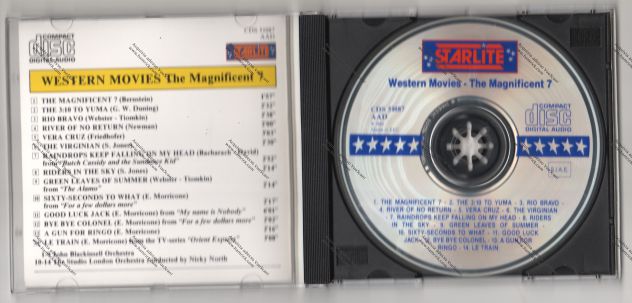 CD WESTERN MOVIES - THE MAGNIFICENT 7 - - Foto 2
