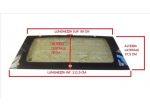107004 LUNOTTO VETRO CRISTALLO POSTERIORE TERMICO JDM ALBIZIA