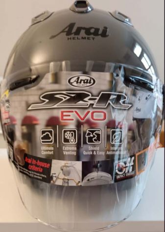 Casco Arai SZ-R-EVO W?Pinlock - Modern Grey