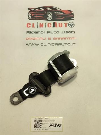 CINTURA DI SICUREZZA POSTERIORE DX TOYOTA Aygo 3° Serie 73360-0H020 1KRFE (15) - Foto 3