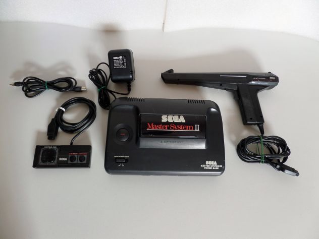 Sega Master System 2 PLUS, Originale vintage anni 90 + lightgun