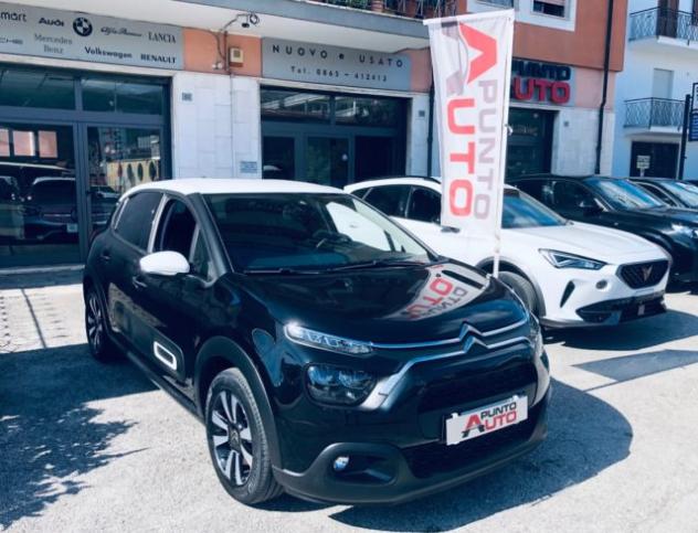 CITROEN C3 PureTech 110 S&S Shine nera tetto bianco rif. 24118757 - Foto 3