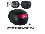 Bauletto Moto 28 Litri Scooter Rigida Universale Piastra nero