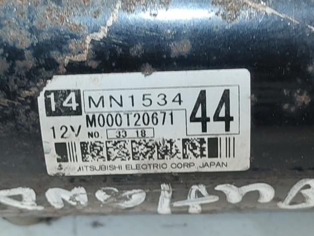 MOTORINO D' AVVIAMENTO MITSUBISHI Outlander Serie (CU0W) M000T20671 4G63 benzina 1997 (0307) - Foto 4