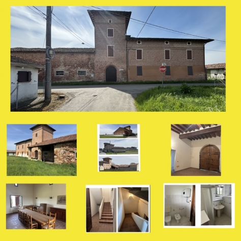 COMPPLESSO AGRICOLO " Corte del Chioso" in BASSA PARMESE A ROCCABIANCA (PR)
