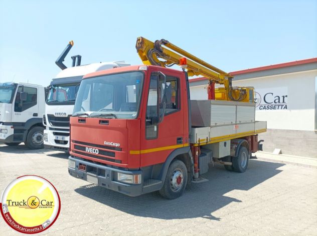 RIF.802 IVECO EUROCARGO 65 E 12 – 1993 – PIATTAFORMA AEREA – GRU PALAZZANI – VEN - Foto 3