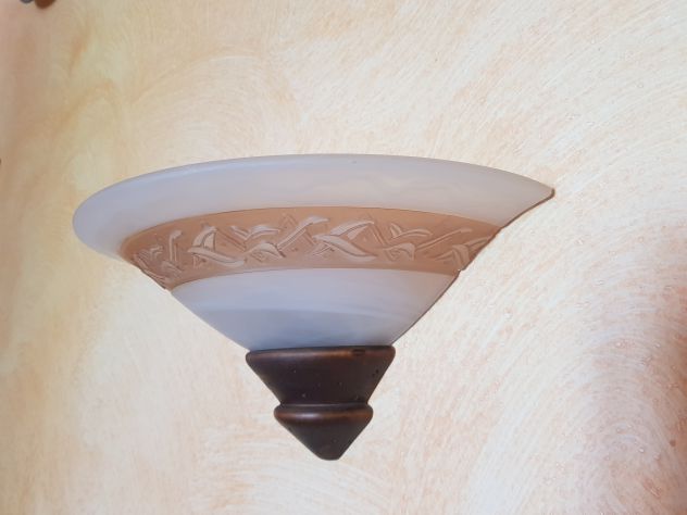 Applique in vetro satinato - Foto 3