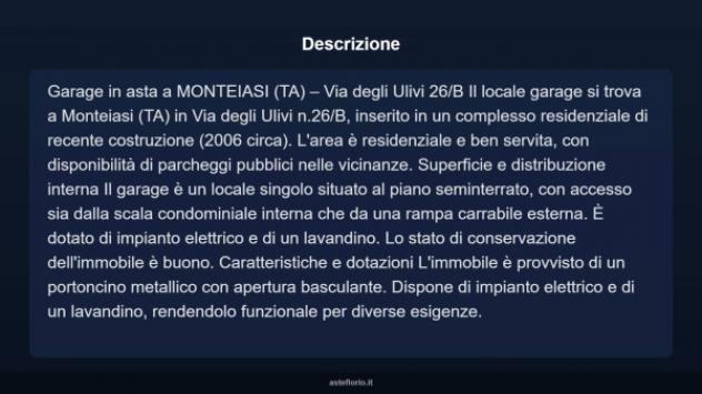 Immobile in asta di 15 m² in vendita a Monteiasi - Foto 8