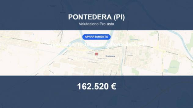 Immobile in asta di 238 m² con più di 5 locali in vendita a Pontedera